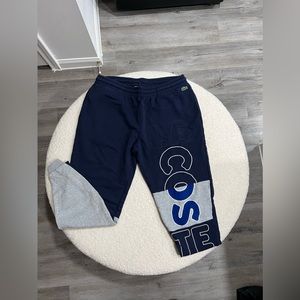 Lacoste Sweatpants Embroidered Letters
